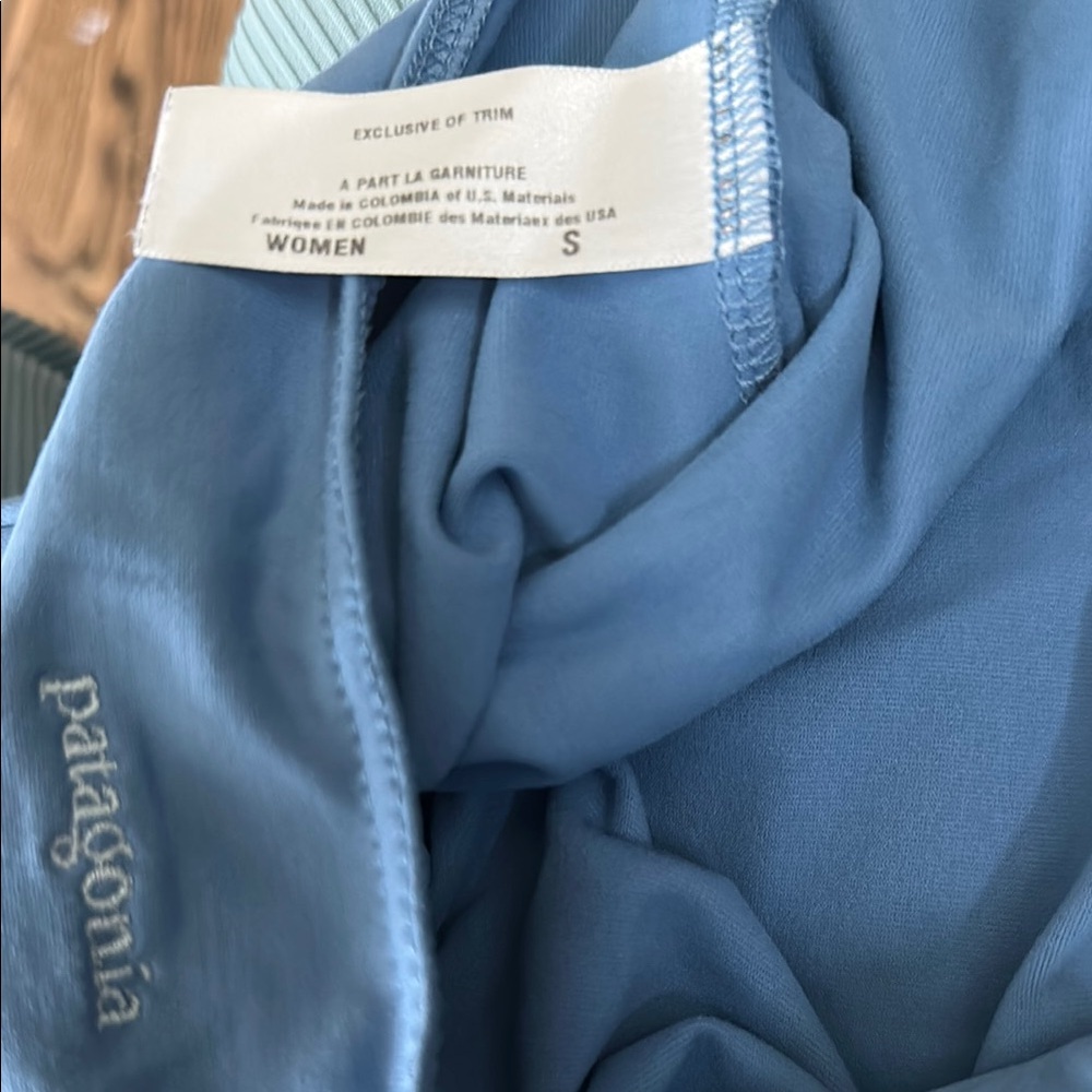 Patagonia Light Blue Halter Midi Dress - Women's Sz S - Picture 2 of 3